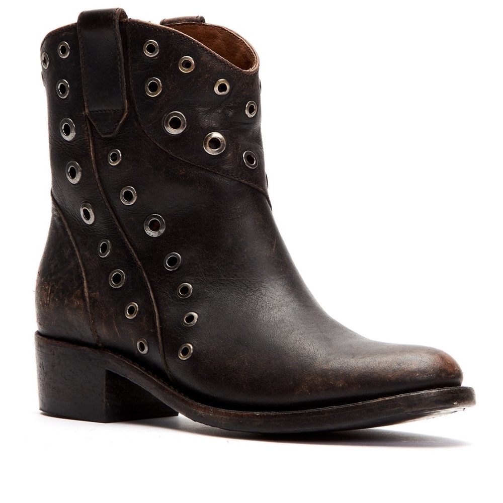 Frye Women's Diana Grommet Short Booties Size 7.5